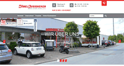 Desktop Screenshot of moebel-bussdieker.de